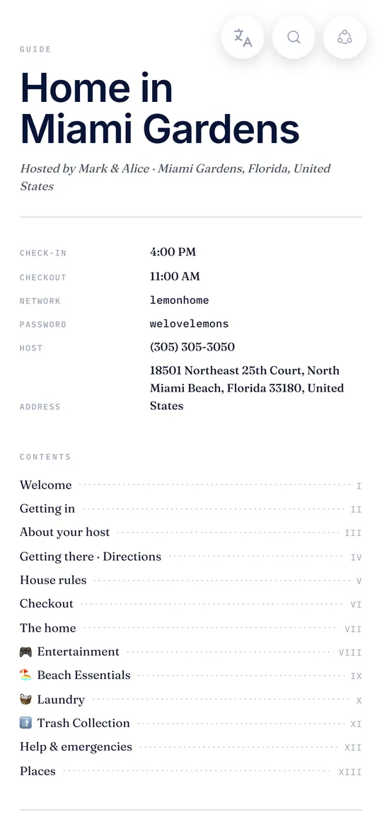 The Compendium guidebook design