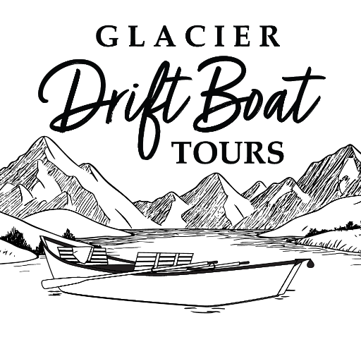 Glacier drift boat tours logo